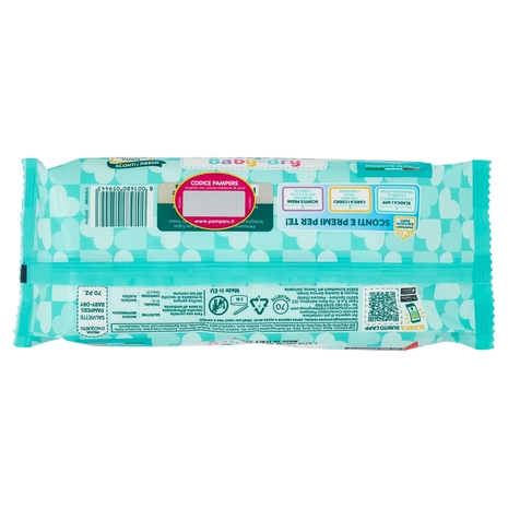 Pampers Baby-dry Fresh Salviette 70 pz